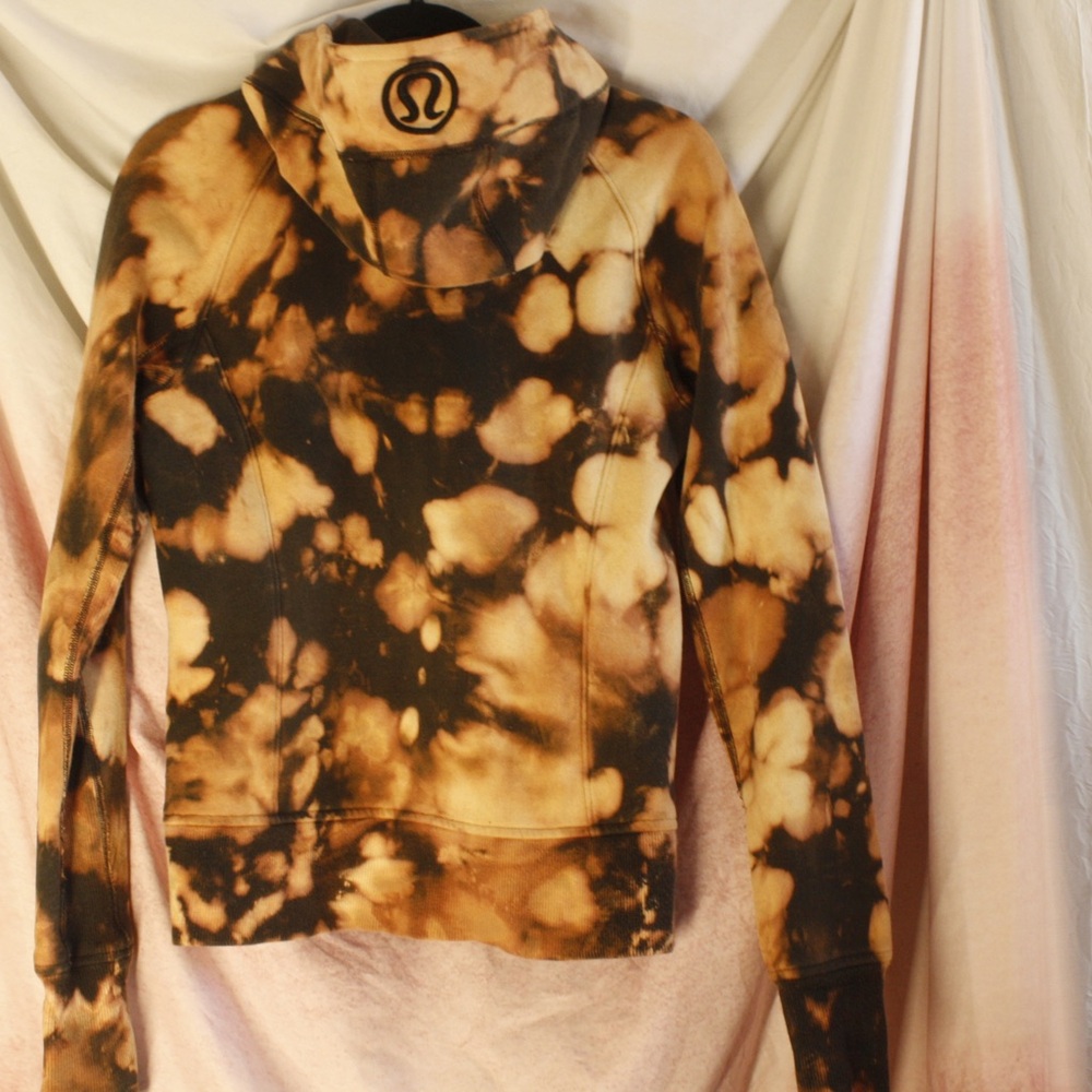 Custom Bleach Dyed Lululemon Scuba Hoodie 🌵